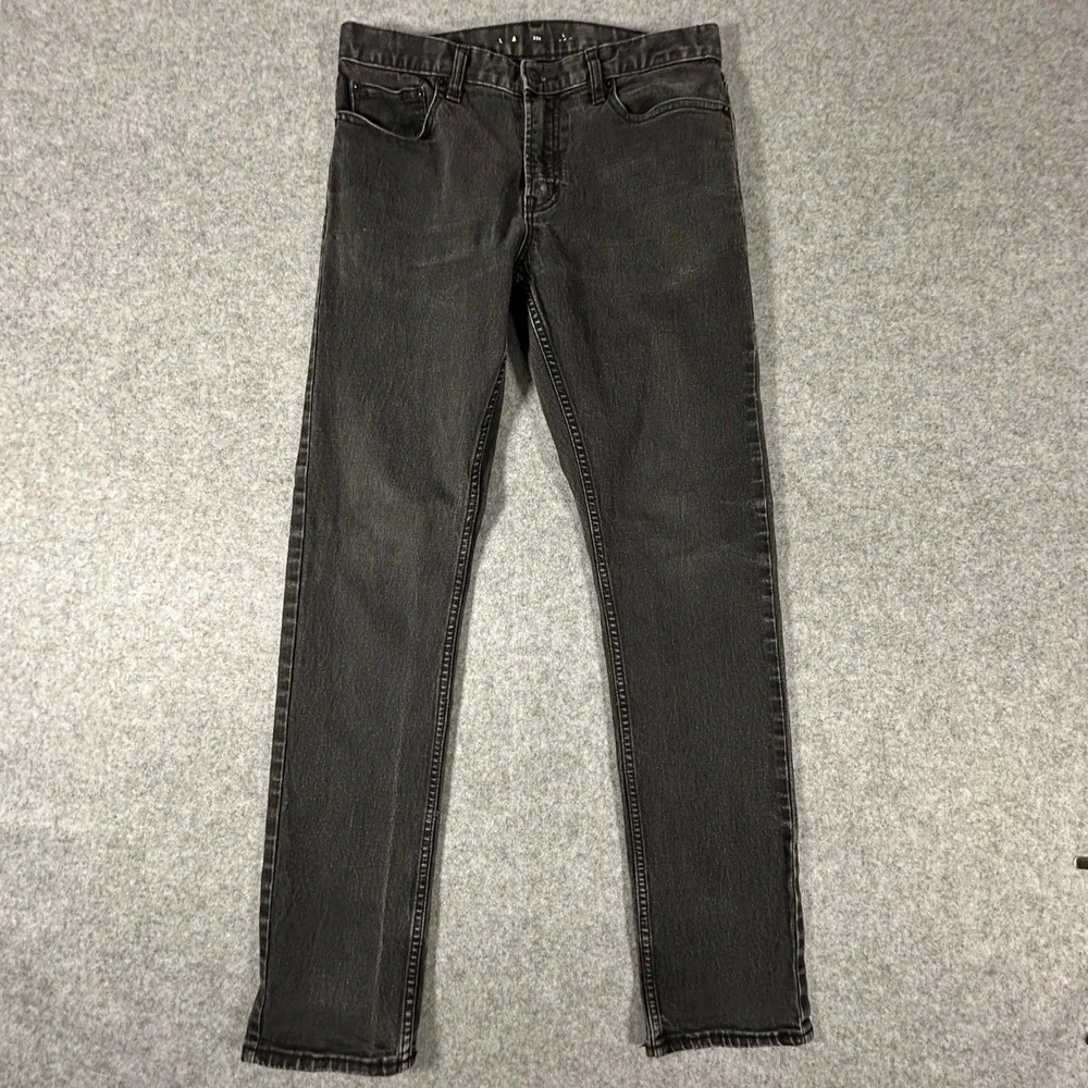 Old Navy Slim 24/7 Jeans Bundle 32x32 and 34x30 Blue Black Mens Stretch